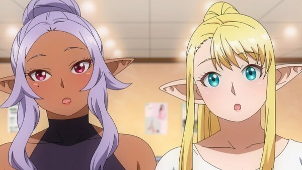 Elf-san wa Yaserarenai. Episode 8