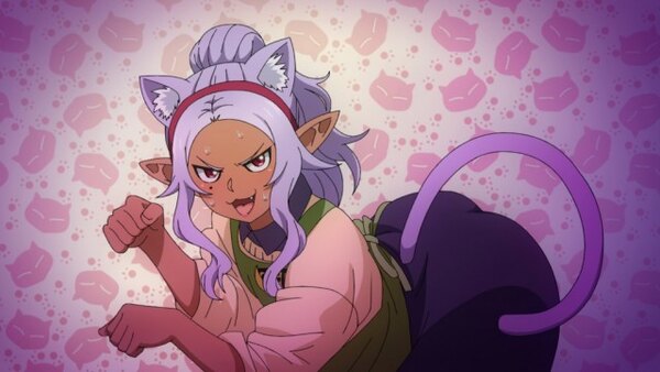 Elf-san wa Yaserarenai. Episode 9