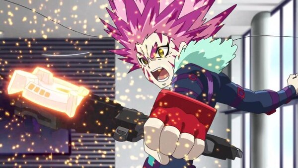 Variant Wall Beyblade Burst Sparking Episode 16