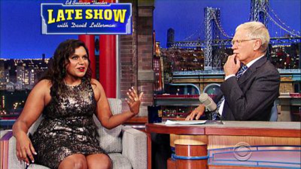 Late Show with David Letterman - S22E09 - Mindy Kaling, Jake Johannsen, Maddie & Tae