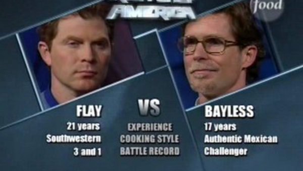 Iron Chef America - S01E01 - Flay vs. Bayless