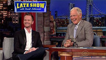 Late Show with David Letterman - Episode 15 - Neil Patrick Harris, Jamie Oliver, Aretha Franklin