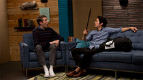 Comedy Bang! Bang! - Episode 12 - Steven Yeun Wears Rolled Up Black Jeans & No Socks