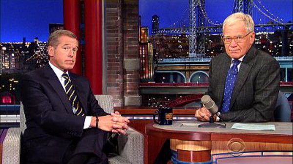 Late Show with David Letterman - S22E33 - Brian Williams, Perfume Genius