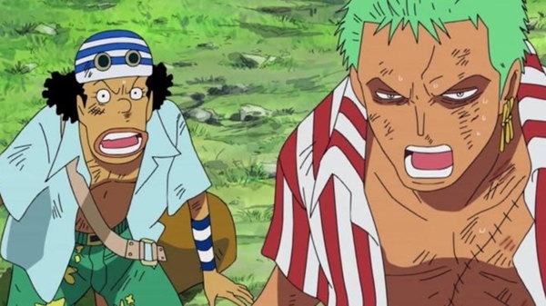 One Piece - Ep. 404 - Admiral Kizaru's Fierce Assault: The Straw Hats Face Certain Death!