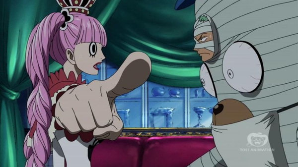 One Piece - Ep. 421 - The Friends' Whereabouts: A Negative Princess and the King of Demons
