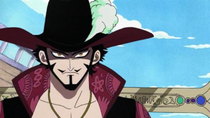 One Piece - Episode 24 - Hawk-Eye Mihawk! The Great Swordsman Zoro Falls at Sea!