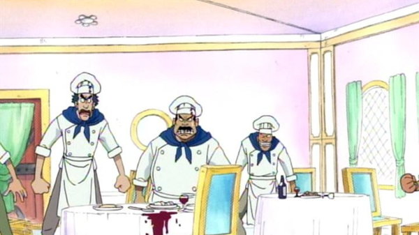 One Piece - Ep. 22 - The Strongest Pirate Fleet! Commodore Don Krieg!