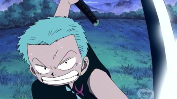 One Piece - Ep. 19 - The Three-Sword Style's Past! Zoro and Kuina's Vow!