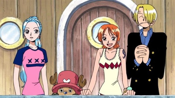 One Piece - Ep. 92 - Alabasta's Hero and a Ballerina on the Ship!