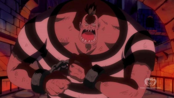 One Piece - Ep. 434 - All Forces Have Gathered! The Battle on Level 4, the Burning Heat Hell!