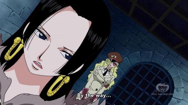 One Piece - Ep. 433 - Warden Magellan's Strategy! Straw Hat Entrapment Completed