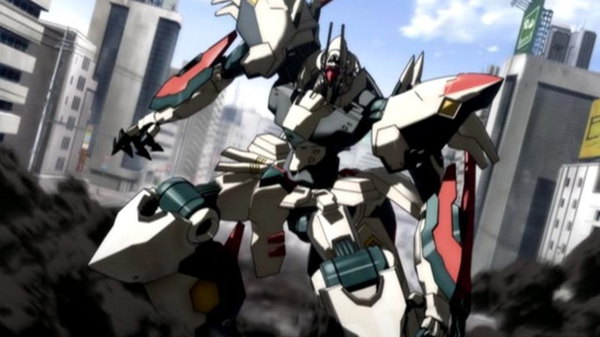 Kurogane no Linebarrels Episode 1 info and links where to watch