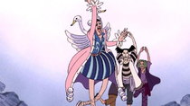 One Piece - Episode 103 - Spiders Cafe at 8 o'Clock! The Enemy Leaders Gather!
