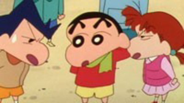 Crayon Shin-chan - Ep. 6 - Doin' Justice! / Feeding a Tadpole / Mommy and the Bathroom Sorting