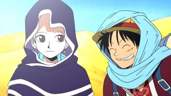 One Piece - Ep. 97 - Adventure in the Country of Sand! The Monsters That Live in the Scorching Land!