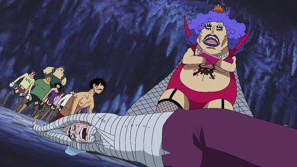 One Piece - Ep. 441 - Luffy's Back! Ivan-san Begins the Breakout Plan!!