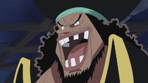 One Piece - Episode 445 - The Dangerous Encounter! Blackbeard and Shiryu of the Rain!