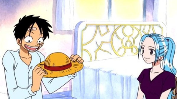 One Piece - Ep. 128 - The Pirates' Banquet and Operation Escape from Alabasta!