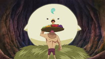 One Piece - Episode 454 - The Friends' Whereabouts! The Chick of a Giant Bird and a Pink...