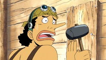 One Piece - Episode 136 - Zenny of the Island of Goats and the Pirate Ship in the Mountains!