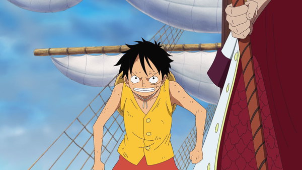 One Piece - Ep. 467 - Even If It Means Death! Luffy vs. the Navy: The Battle Starts!