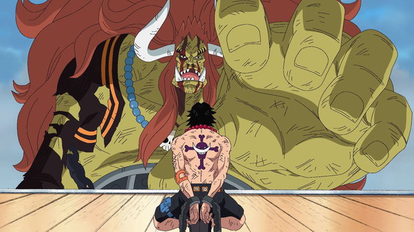 One Piece - Ep. 465 - Justice for the Winners! Sengoku's Strategy in Action!