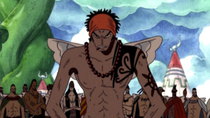 One Piece - Episode 168 - A Giant Snake Bares Its Fangs! The Survival Game Begins!