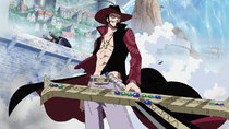 One Piece - Episode 470 - The Great Swordsman Mihawk! Luffy Comes Under the Attack of the...