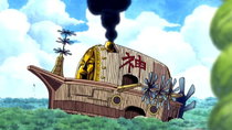 One Piece - Episode 184 - Luffy Falls! Eneru's Judgment and Nami's Wish!