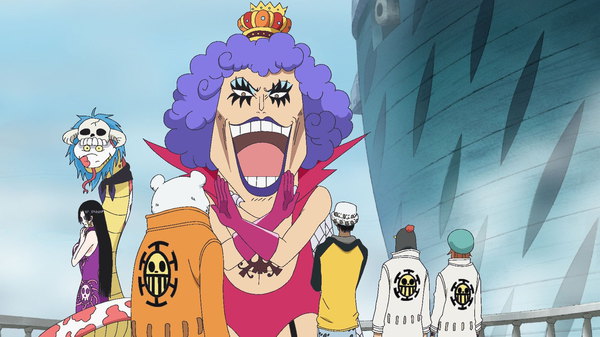 One Piece - Ep. 490 - Mighty Leaders Face Each Other Down! Heralding the 'New Era'!