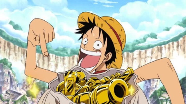 One Piece - Ep. 194 - I Made It Here! The Yarn the Poneglyphs Spin!