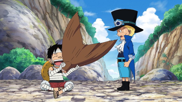 One Piece - Ep. 495 - I Won't Run! Ace's Desperate Rescue Operation!