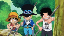 One Piece - Episode 496 - To the Sea Someday! The Pledge of the Three Brats!