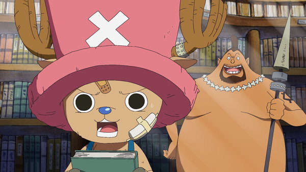 One Piece - Ep. 513 - Pirates Get on the Move! Astounding New World!