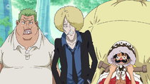 One Piece - Episode 520 - Big Guns Assembled! The Danger of the Fake Straw Hats!