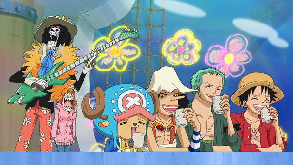 One Piece - Ep. 524 - Deadly Combat Under the Sea! The Demon of the Ocean Strikes!