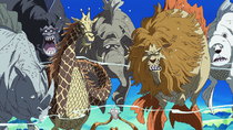 One Piece - Episode 526 - Undersea Volcanic Eruption! Drifting to the Fish-Man Island!