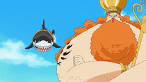 One Piece - Episode 531 - The Ryugu Palace! Taken by the Shark That They Saved!