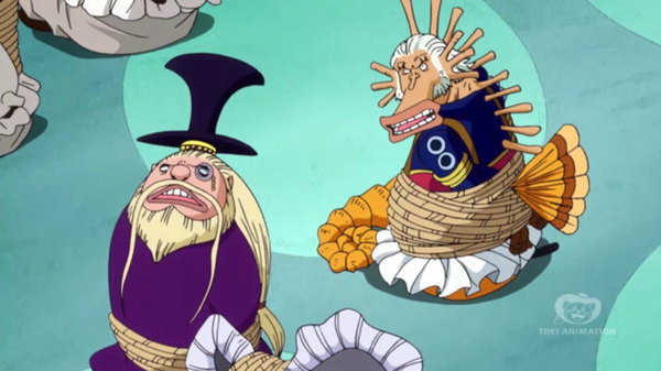 One Piece - Ep. 536 - The Battle in the Ryugu Palace! Zoro vs. Hordy!