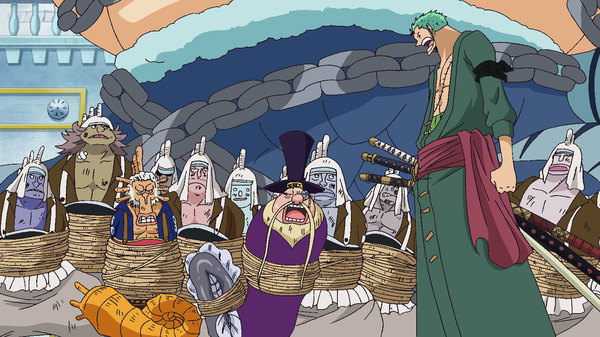 One Piece - Ep. 535 - Hordy's Onslaught! The Retaliatory Plan Set into Motion!