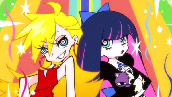 Panty & Stocking with Garterbelt - Ep. 1 - Excretion Without Honor and Humanity / Death Race 2010