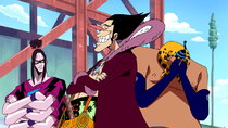 One Piece - Episode 213 - Round 3! The Round-and-Round Roller Race!