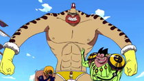 One Piece - Episode 211 - Round 2! Shoot It into the Groggy Ring!