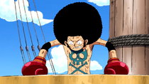 One Piece - Episode 218 - Full-Blast Slow-Slow Onslaught vs. Invulnerable Luffy!