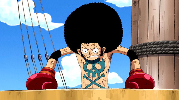One Piece - Ep. 218 - Full-Blast Slow-Slow Onslaught vs. Invulnerable Luffy!