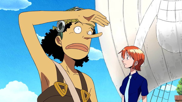One Piece - Ep. 229 - The Dashing Sea Train and the City of Water: Water Seven!