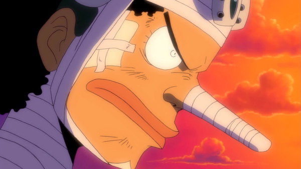 One Piece - Ep. 235 - Big Fight Under the Moon! The Pirate Flag Flutters with Sorrow!