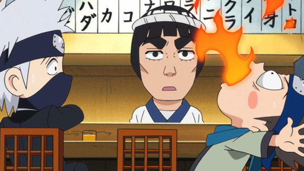 Naruto Sugoi Doryoku: Rock Lee no Seishun Full-Power Ninden - Ep. 27 - My First Five-Star Sushi! / Friendship, Effort, and Victory!