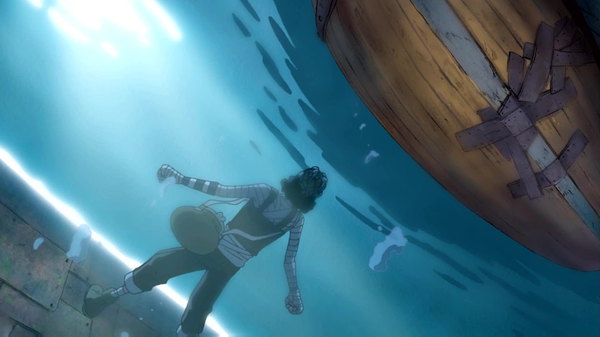 One Piece - Ep. 247 - The Man Who Is Loved Even by His Ship! Usopp's Tears!